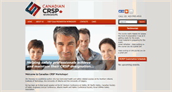 Desktop Screenshot of canadiancrsp.com